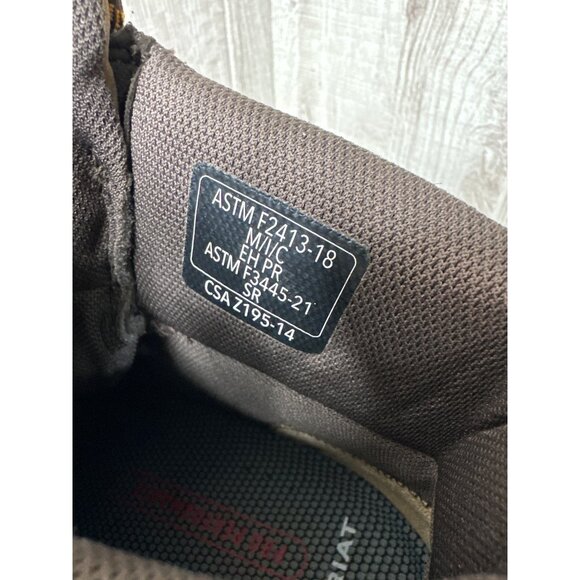 Ariat Rigtek Mens Sz 15 Puncture Resistant Composite Toe Work Boots Brown - Picture 9 of 13